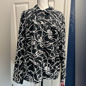 JM Collection Monochrome Floral